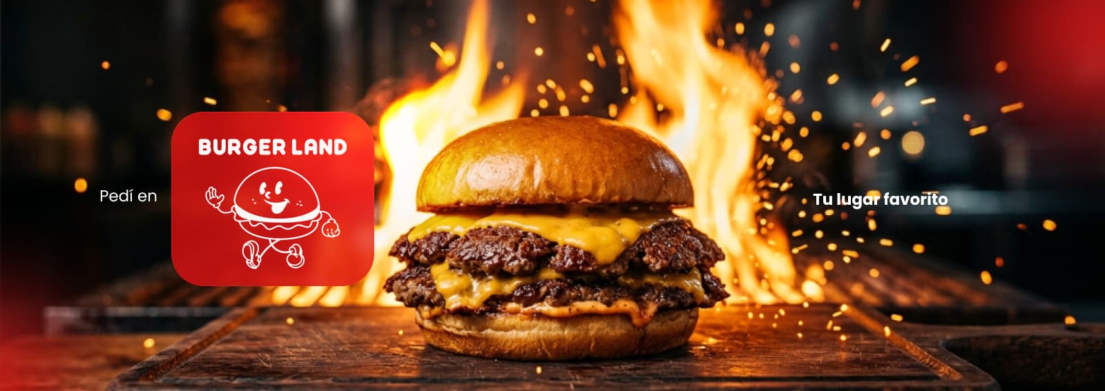 Burger Land — Banner